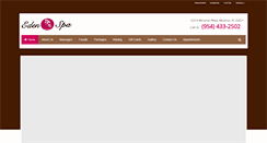 Desktop Screenshot of edenspaofmiramar.com